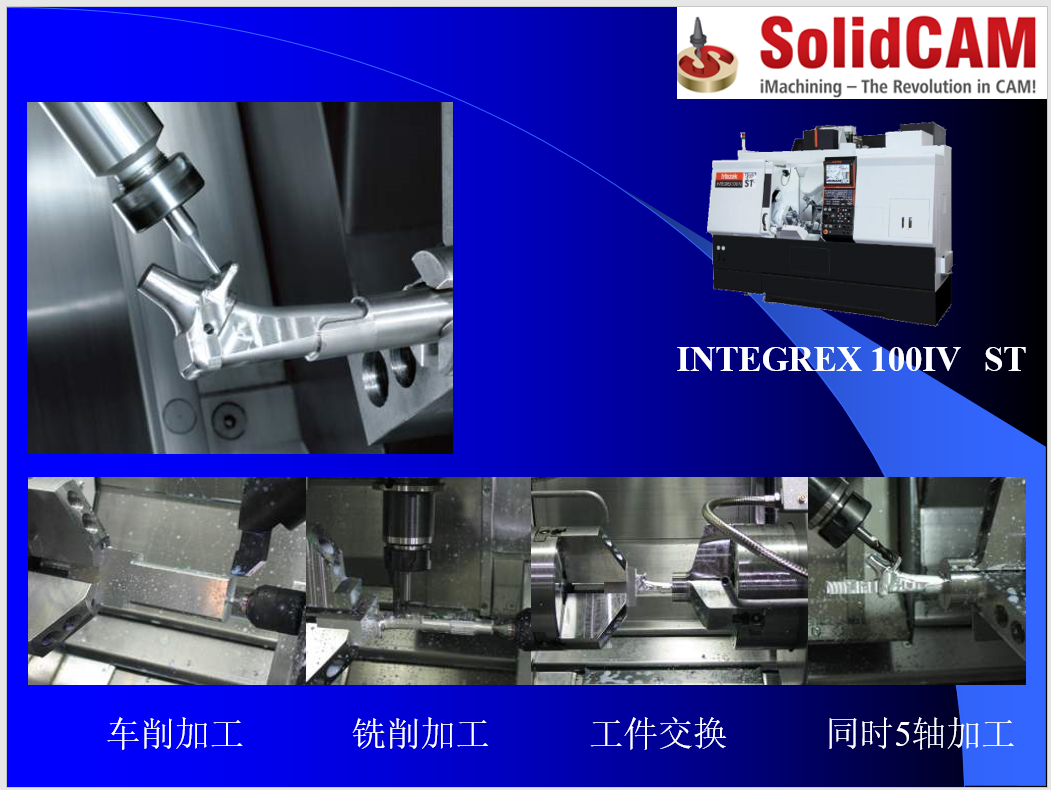 Solidcam车铣复合双通道加工医疗件
