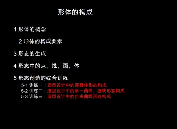 [分享资料] –产品造型设计基础-形体的构成