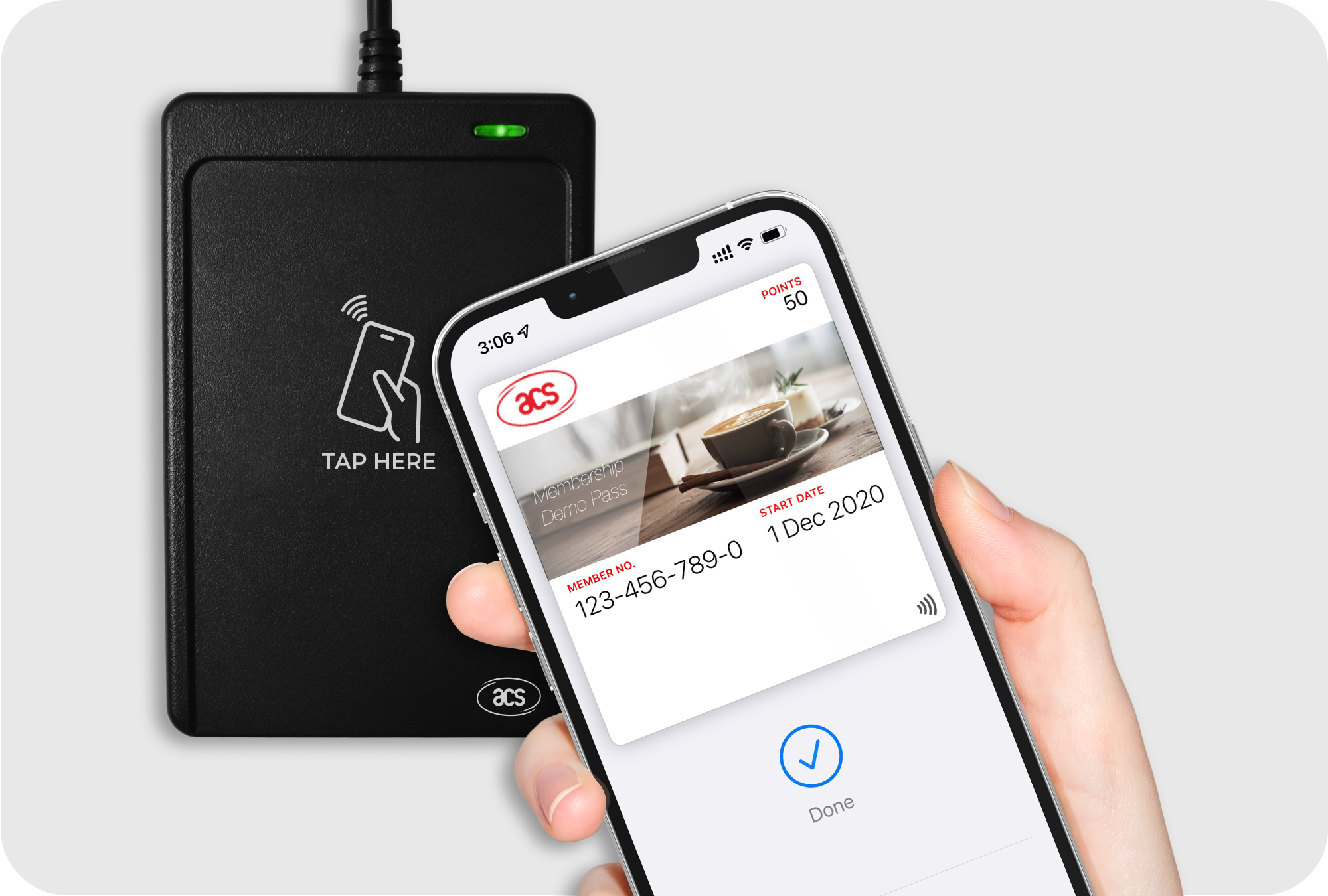 WalletMate NFC手机钱包读写器符合CCID标准